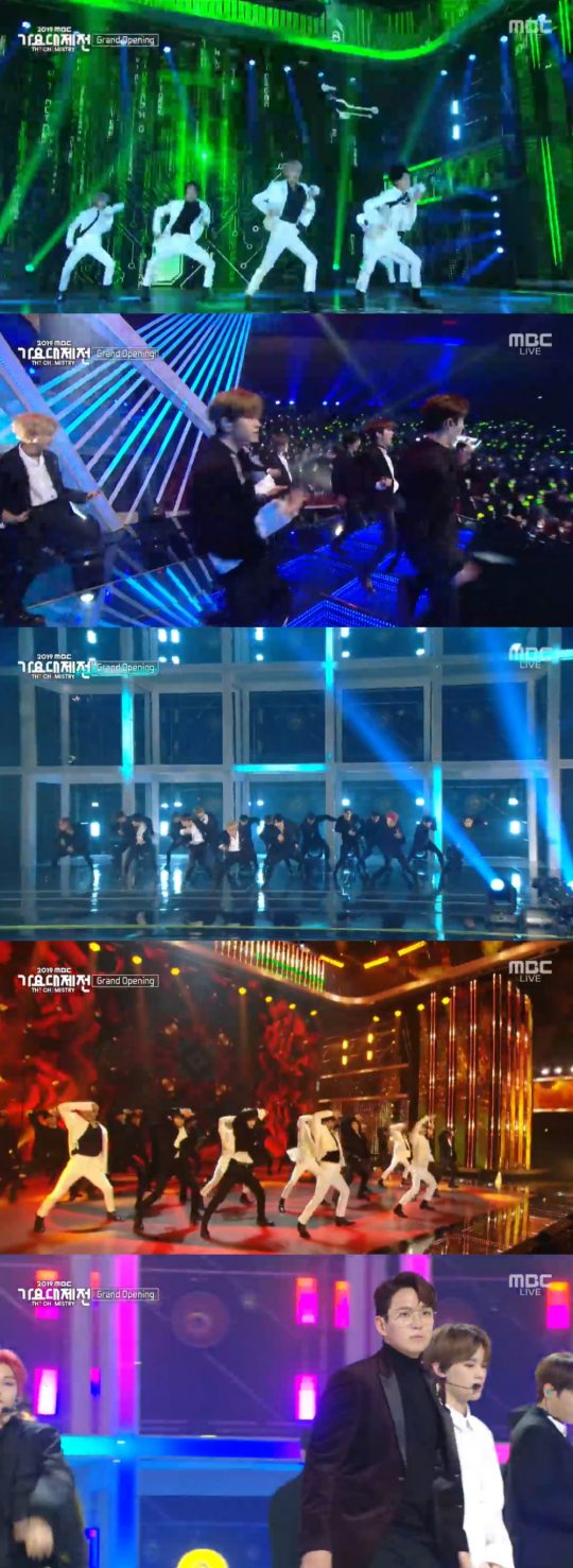 2019 MBC 가요대제전 NCT 드림X스트레이 키즈 HOTBTS로 화려한 오프닝 텐아시아