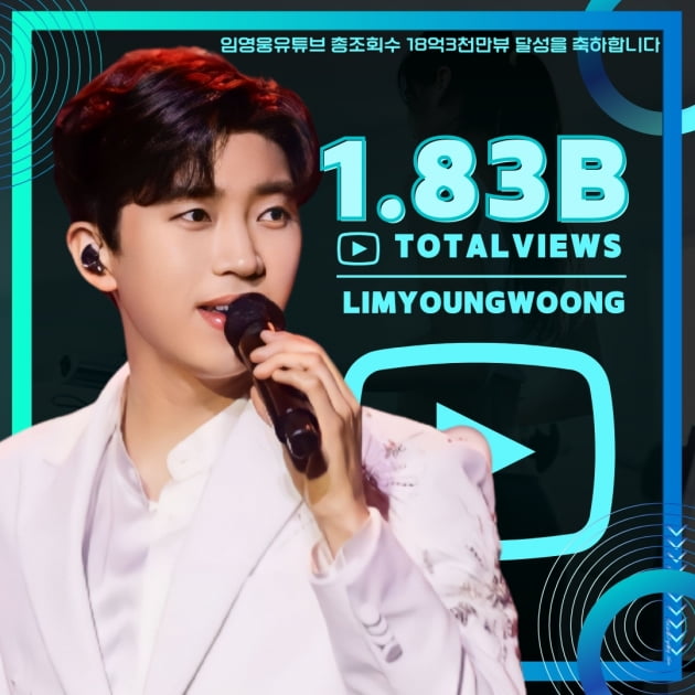 Lim Young-woong exceeds 1.83 billion cumulative views